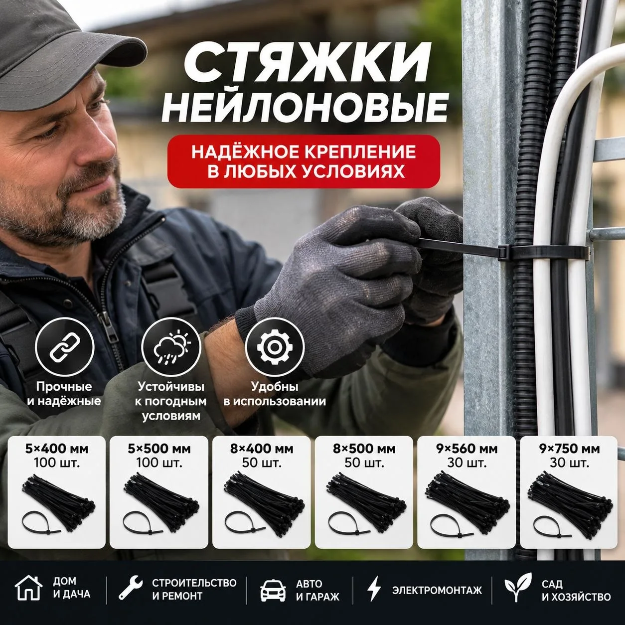 К нам на склад заехали не просто стяжки. К нам приехали настоящие ТИТАНЫ среди хомутов!...