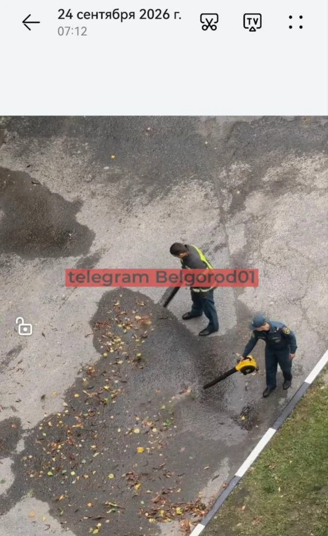 Воздуходувка будит жителей по утрам