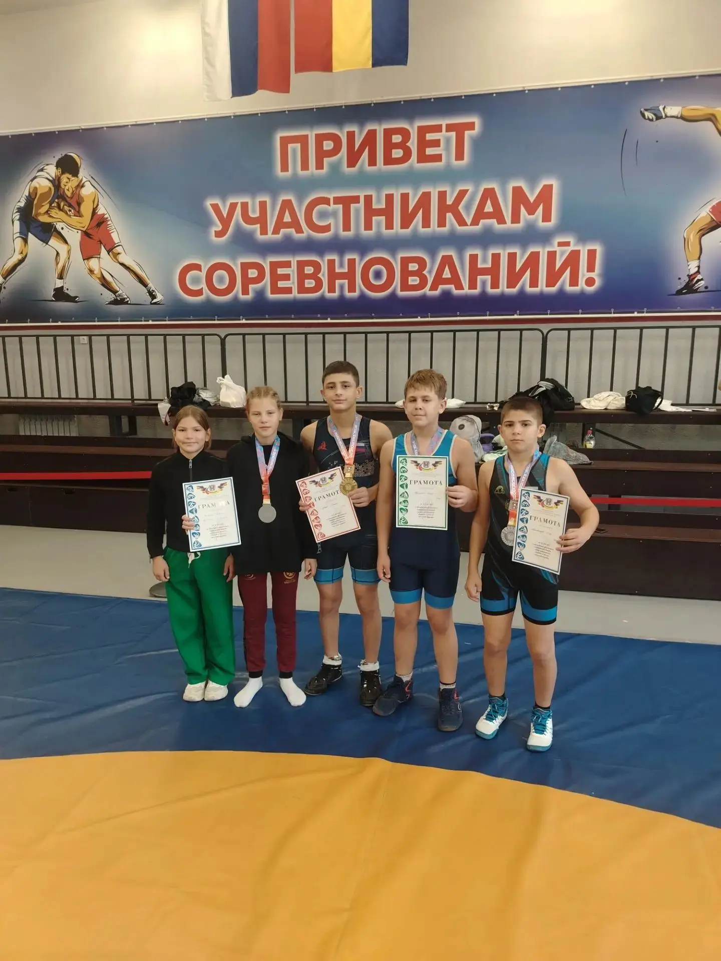 Борцы спортивной школы «Радуга» — на областном фестивале!🤼‍♂️
