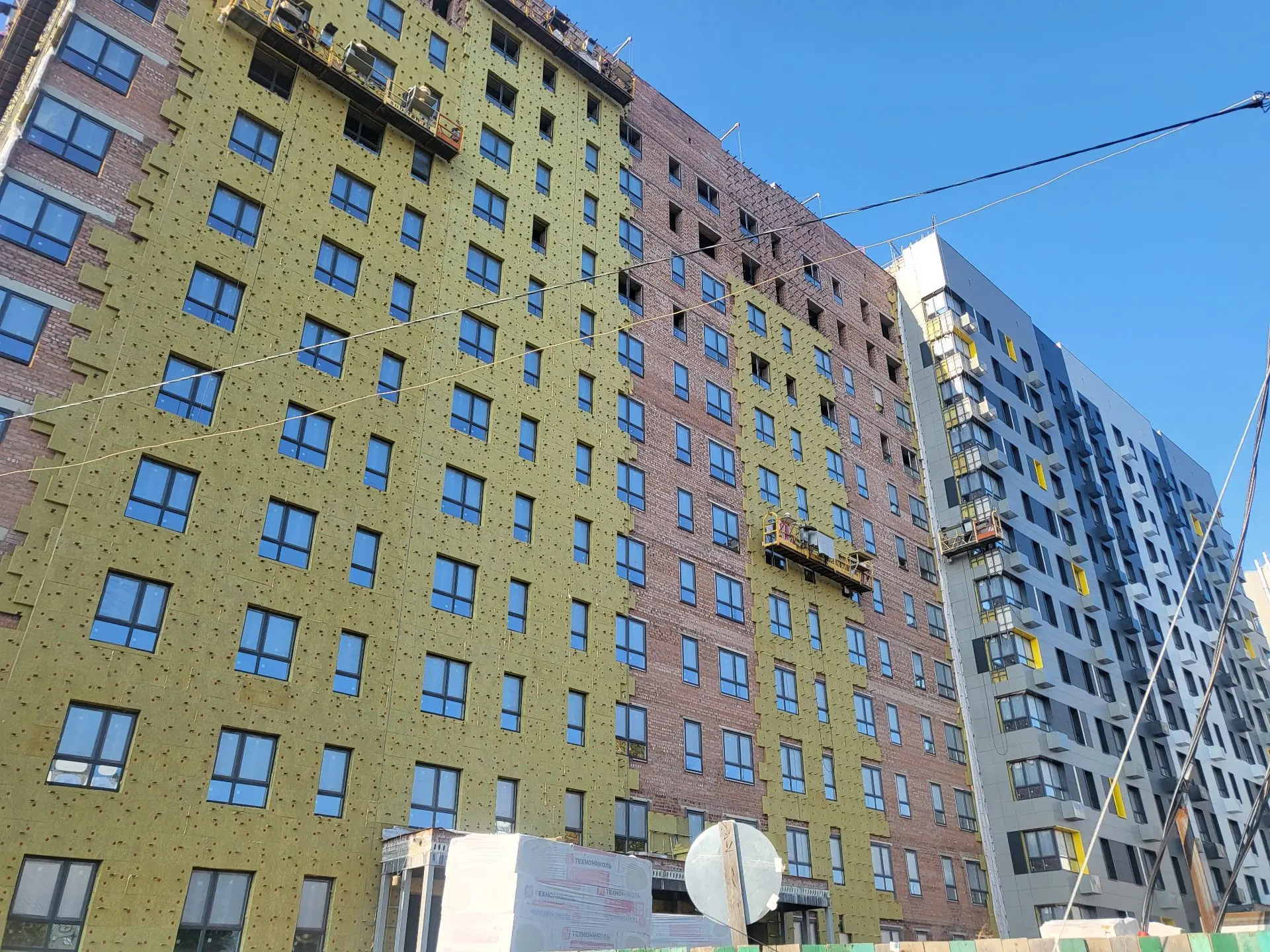 В районе Давпон города Сыктывкара ведётся строительство нового многоквартирного дома
