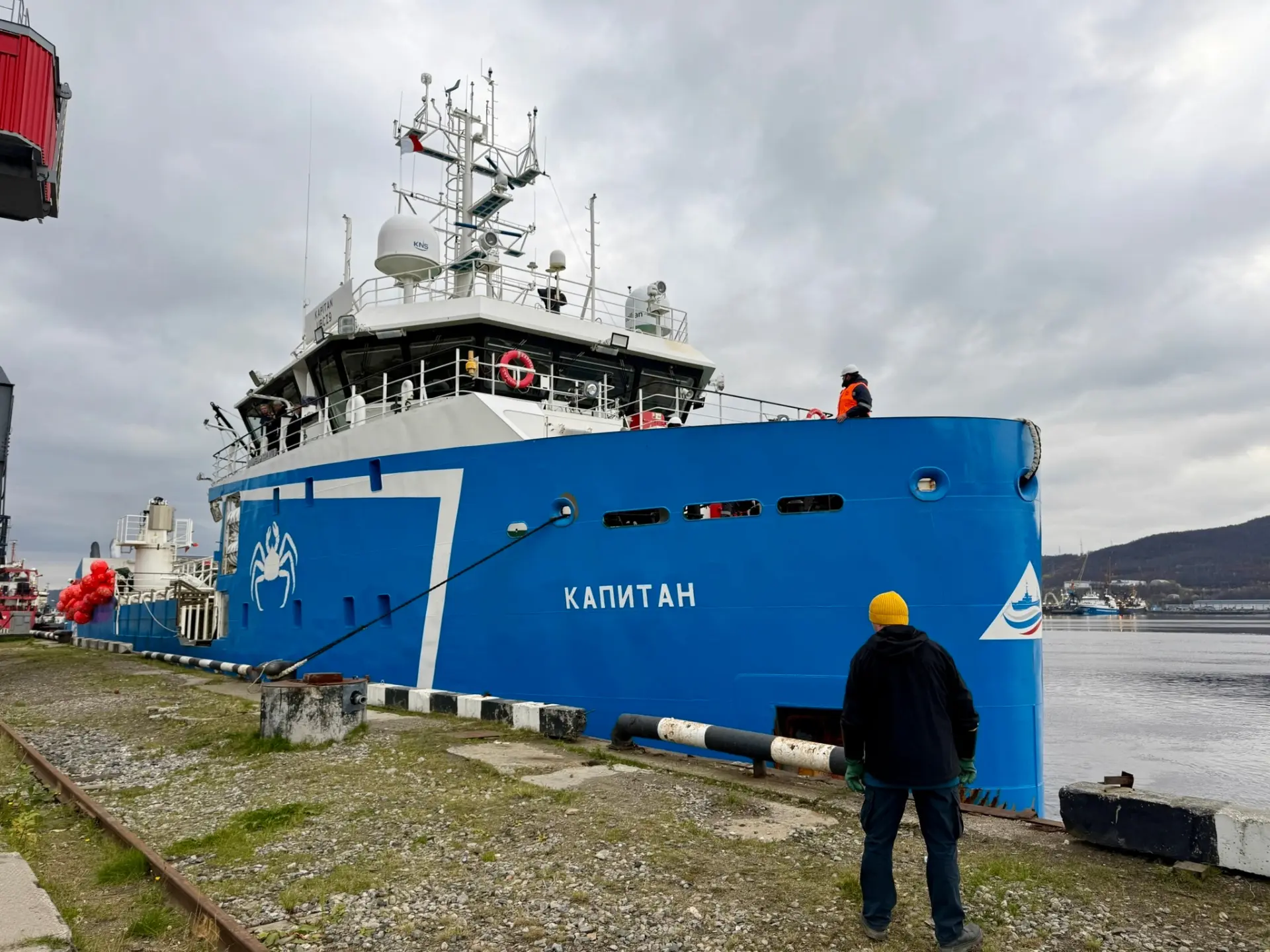 В Мурманск пришло новое краболовное судно «Капитан»
