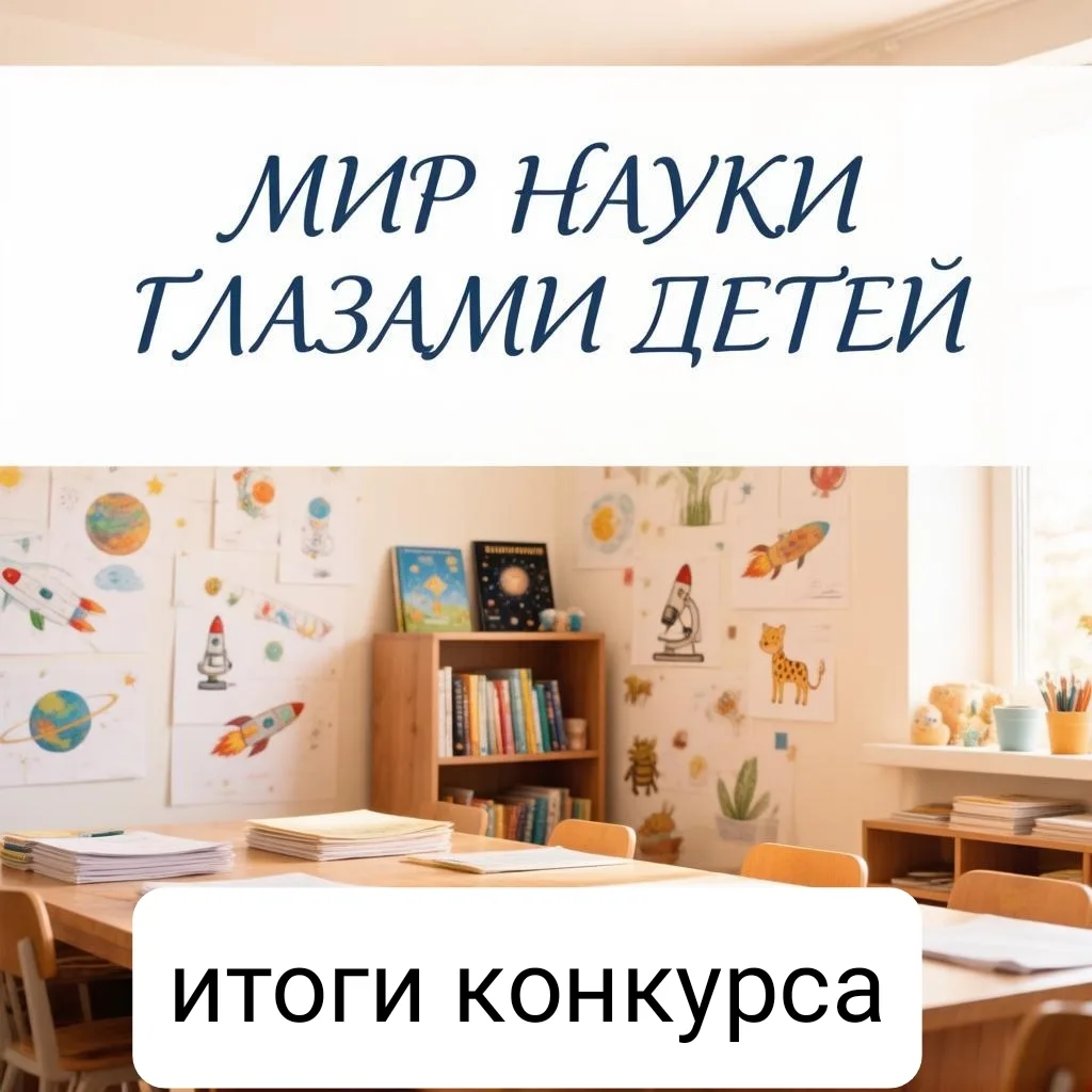 Завершился муниципальный этап регионального конкурса детского рисунка «Мир науки глазам...