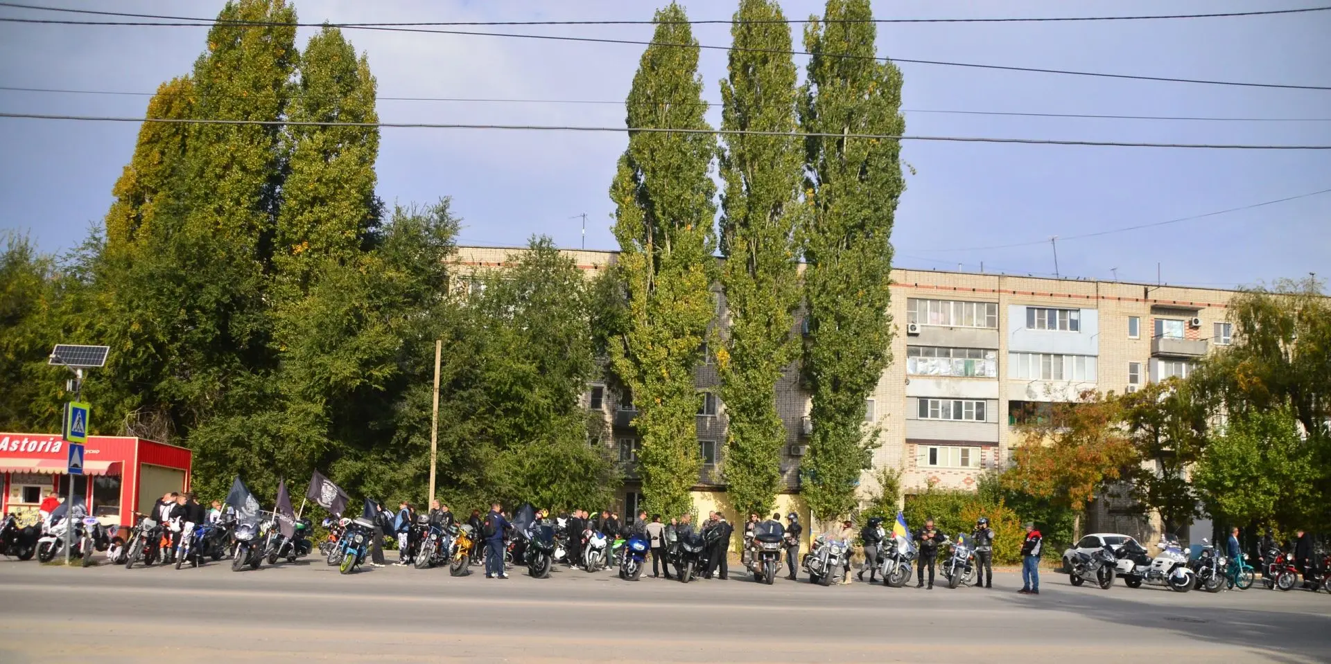 🏍Байкеры закрыли мотосезон мотопробегом по городским улицам