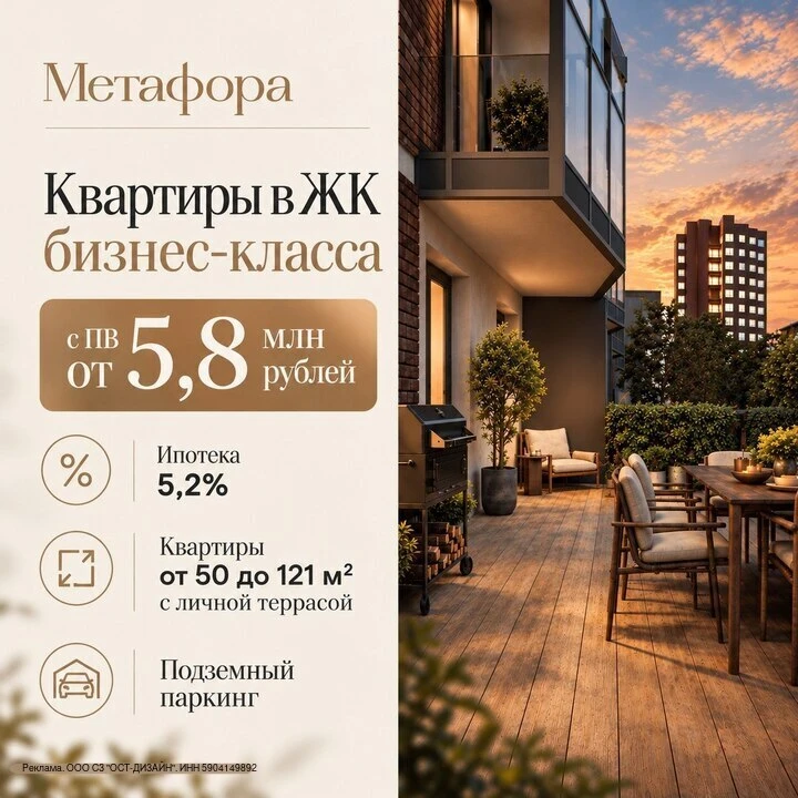 Пермь, внимание: в центре города строят дом всего на 6 этажей и 30 квартир