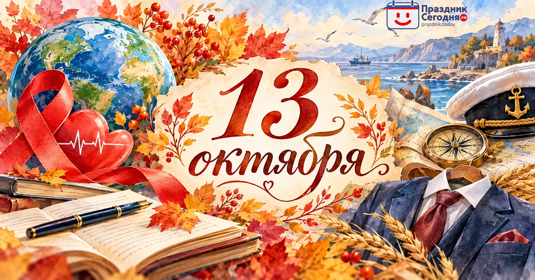 Сегодня 13 октября - вторник, 286-й день года