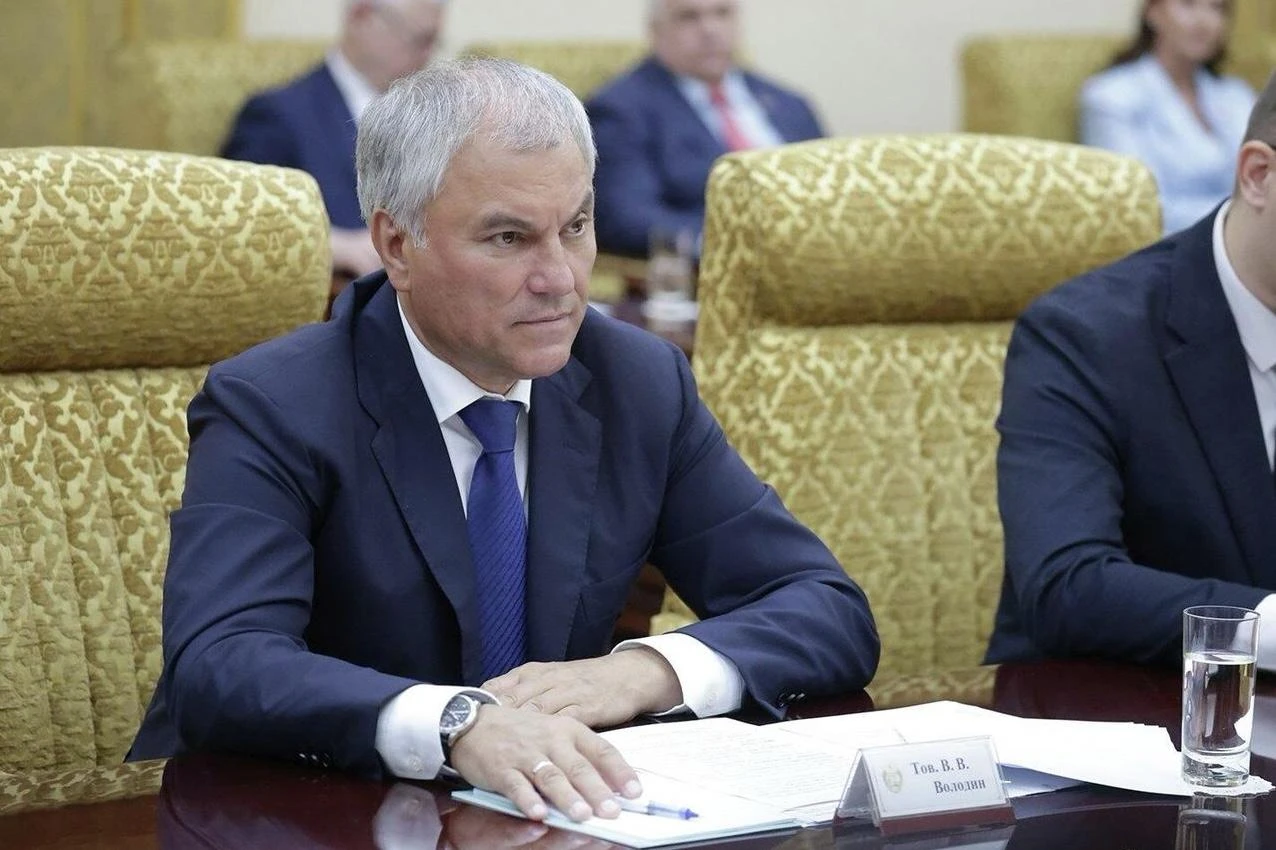 Володин: "Надо думать о развитии, а не заниматься санкциями"