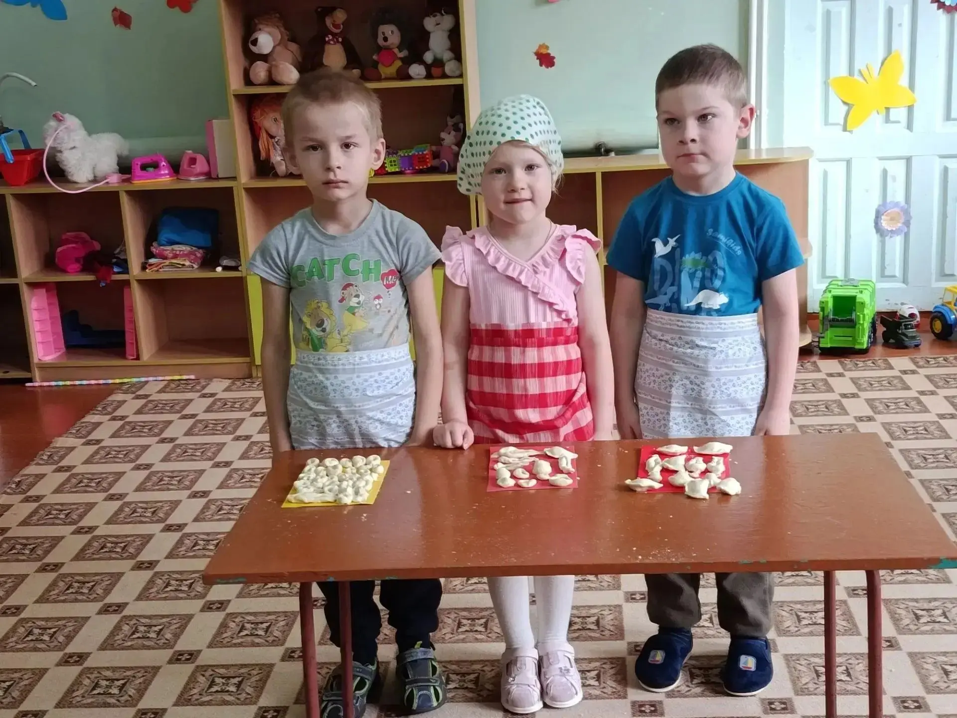 Лепка из теста ко Дню хлеба!