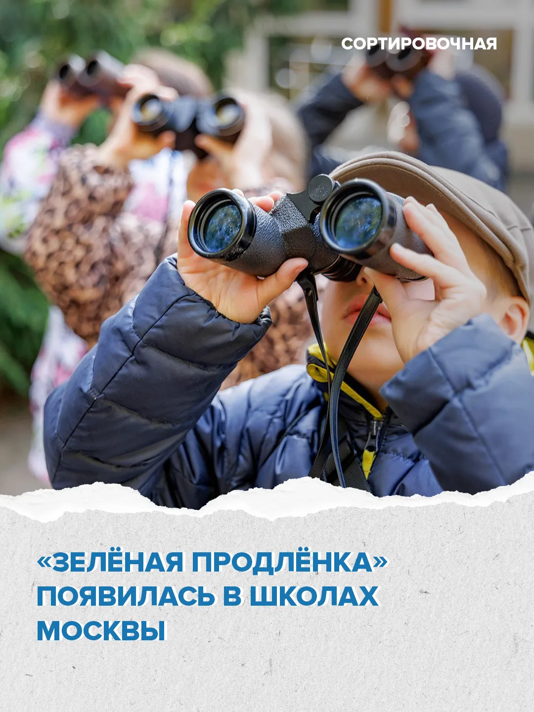 🎒 В 10 школах Москвы заработал проект «Зелёная продлёнка»