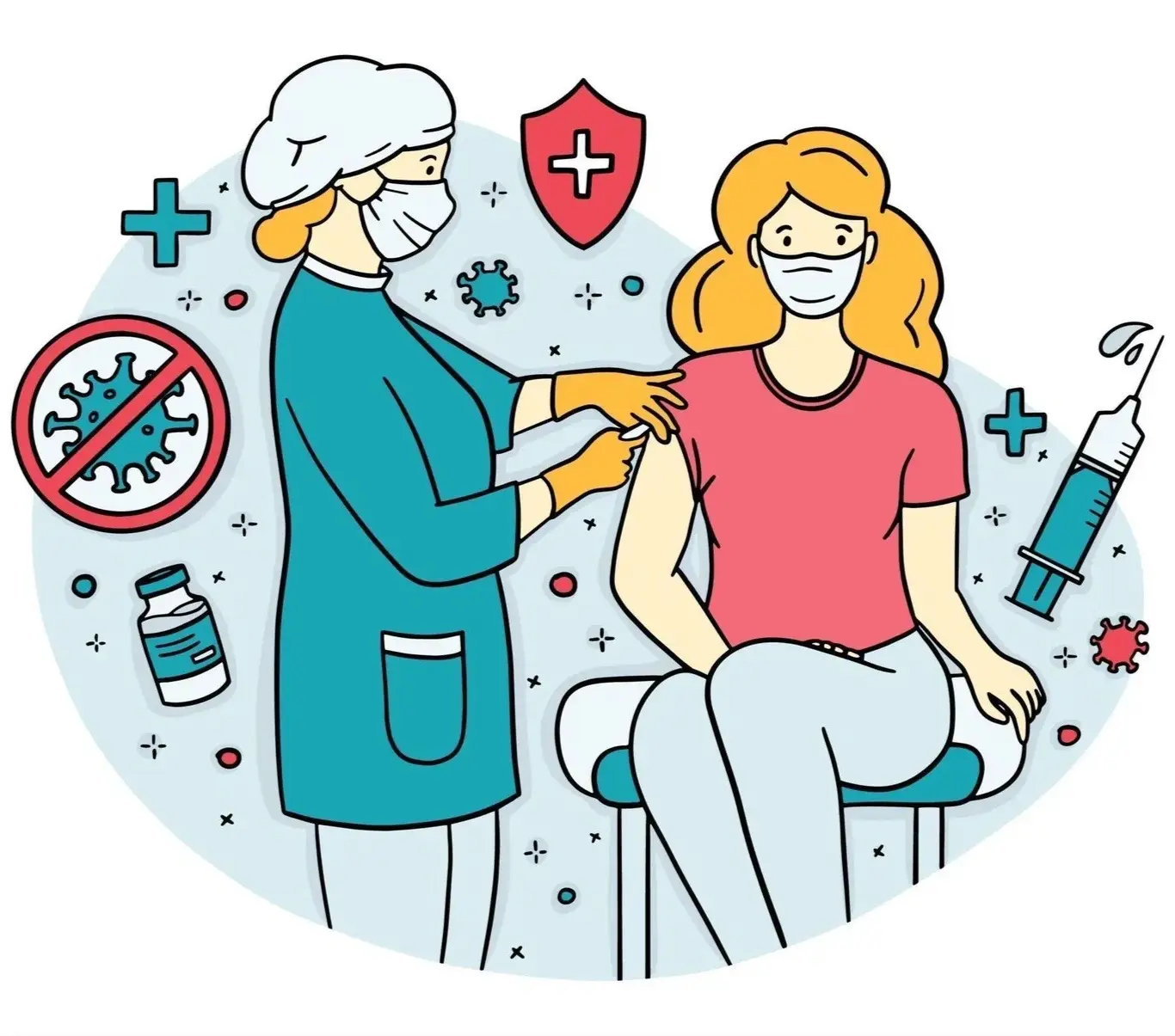 💉 На этой неделе у нас на районе работает мобильный пункт вакцинации
