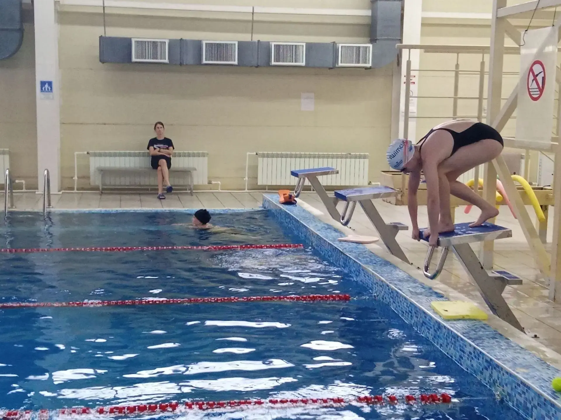 🏊‍♀14 октября в плавательном бассейне прошло выполнение норматива ГТО - "плавание"