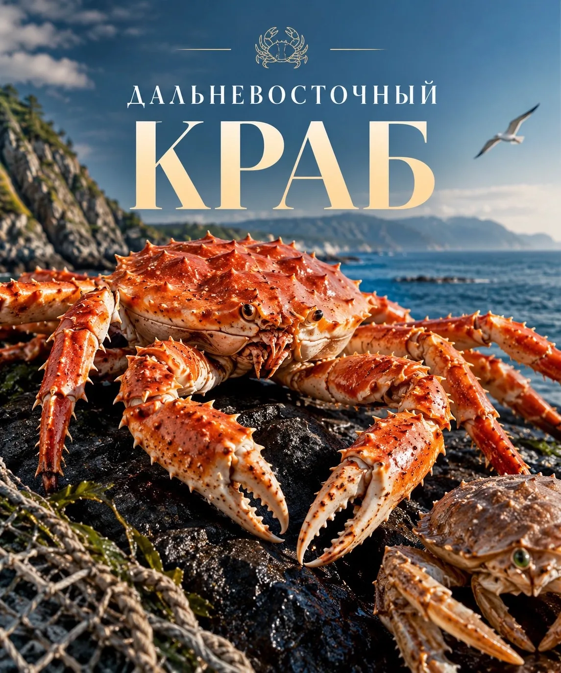 Главный царь приморских морей: всё, что нужно знать о дальневосточном крабе! 🦀🌊