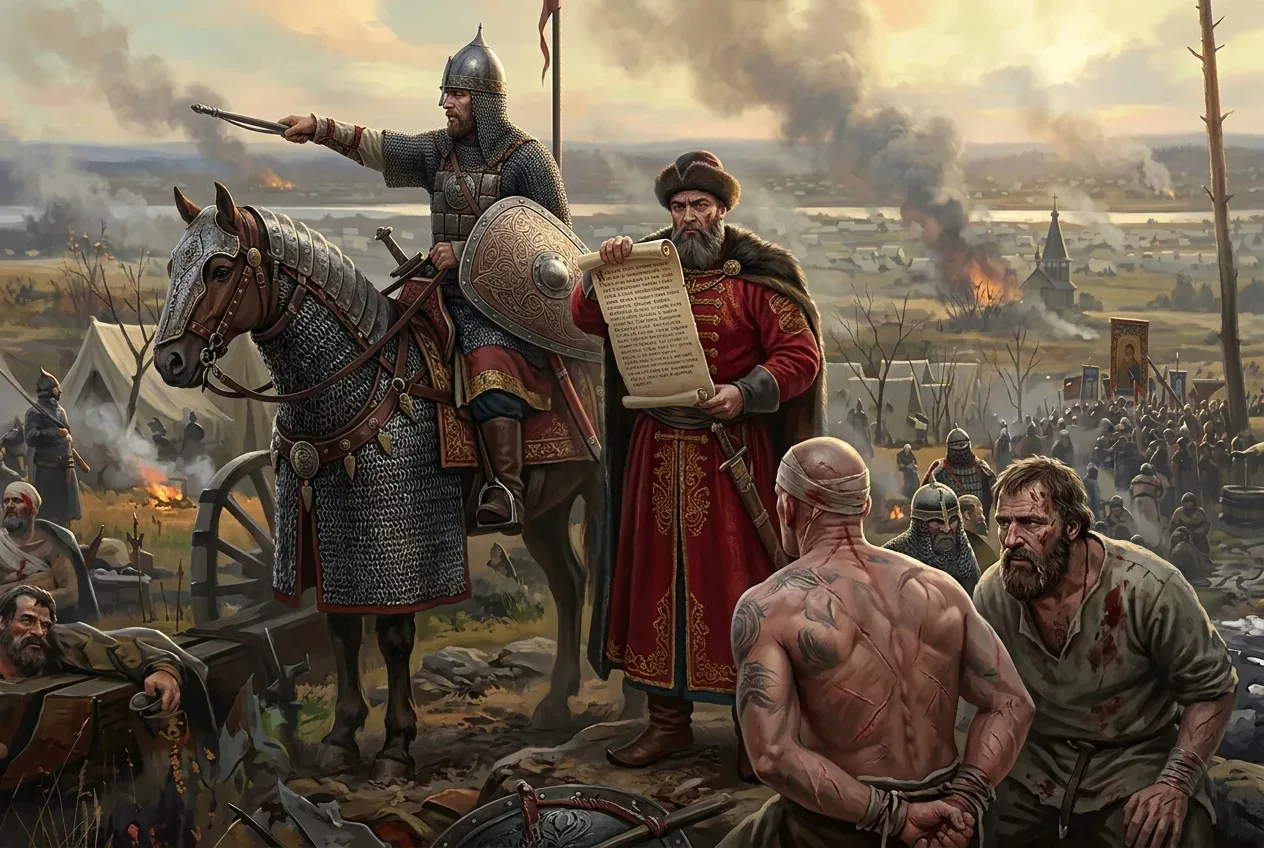 8 октября 1480 года — начало «Стояния на Угре». Хан Ахмат шёл на Русь, но был остановле...