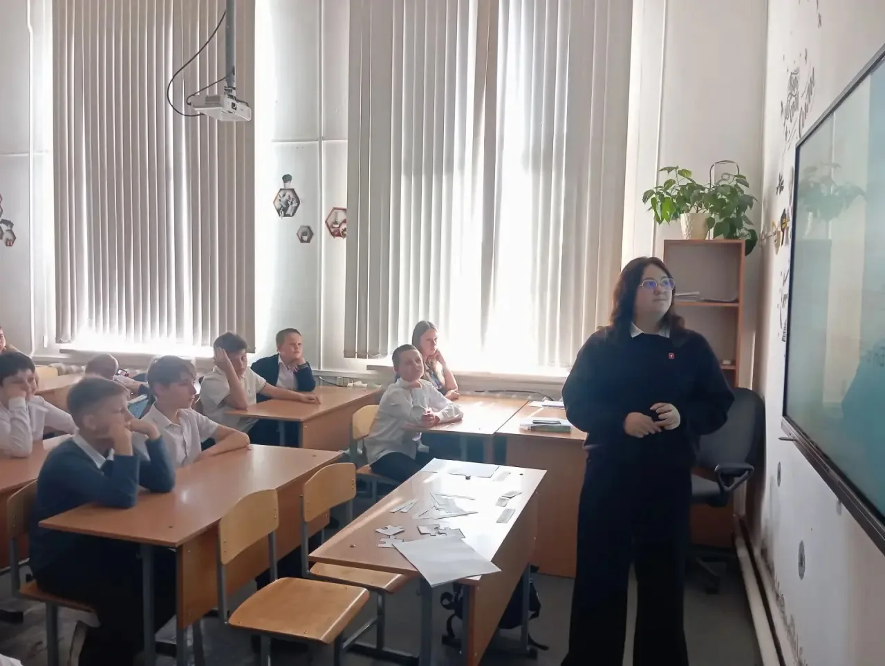 📢 В нашей школе прошла Школа актива «Движения Первых»!