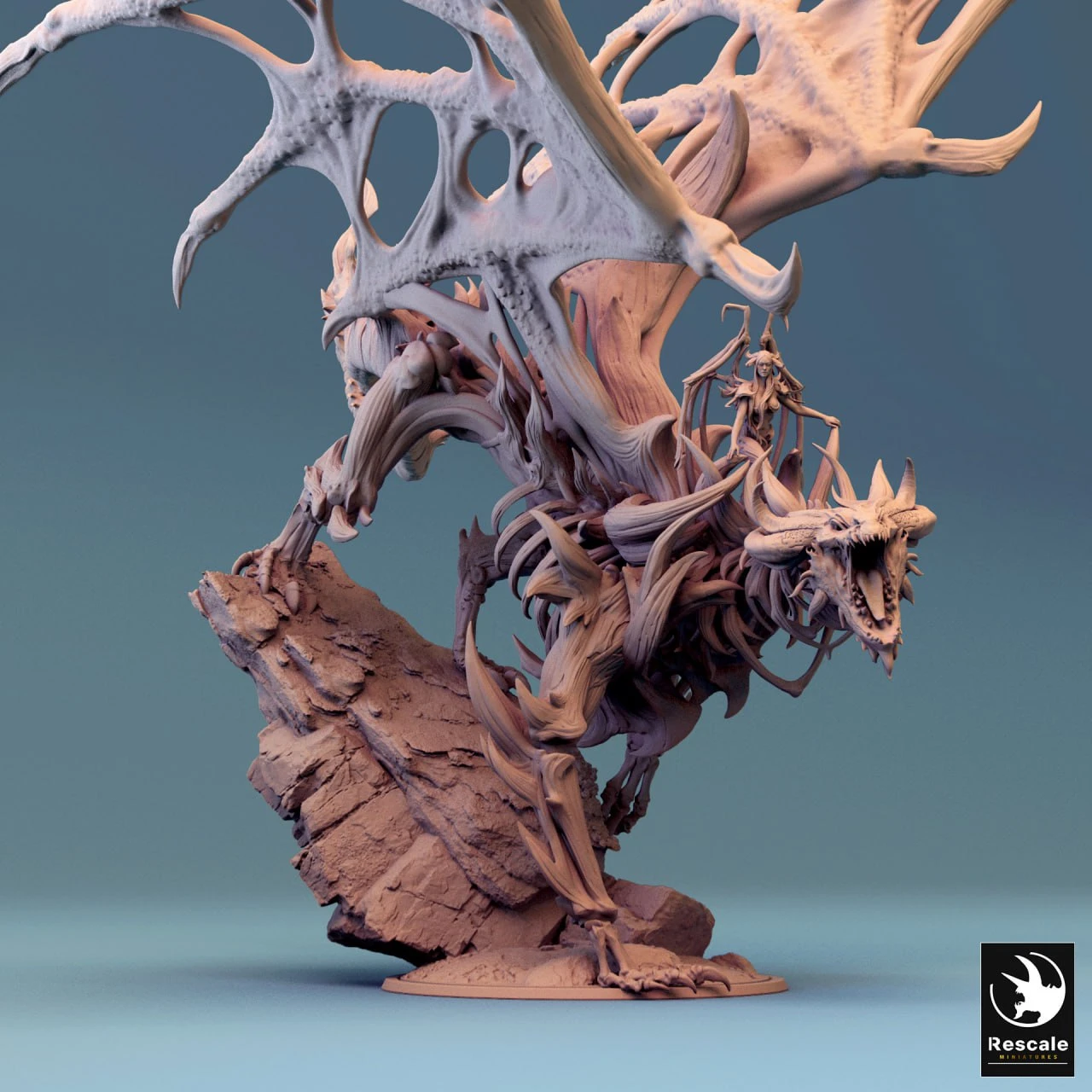 Undead Dragon Mounted