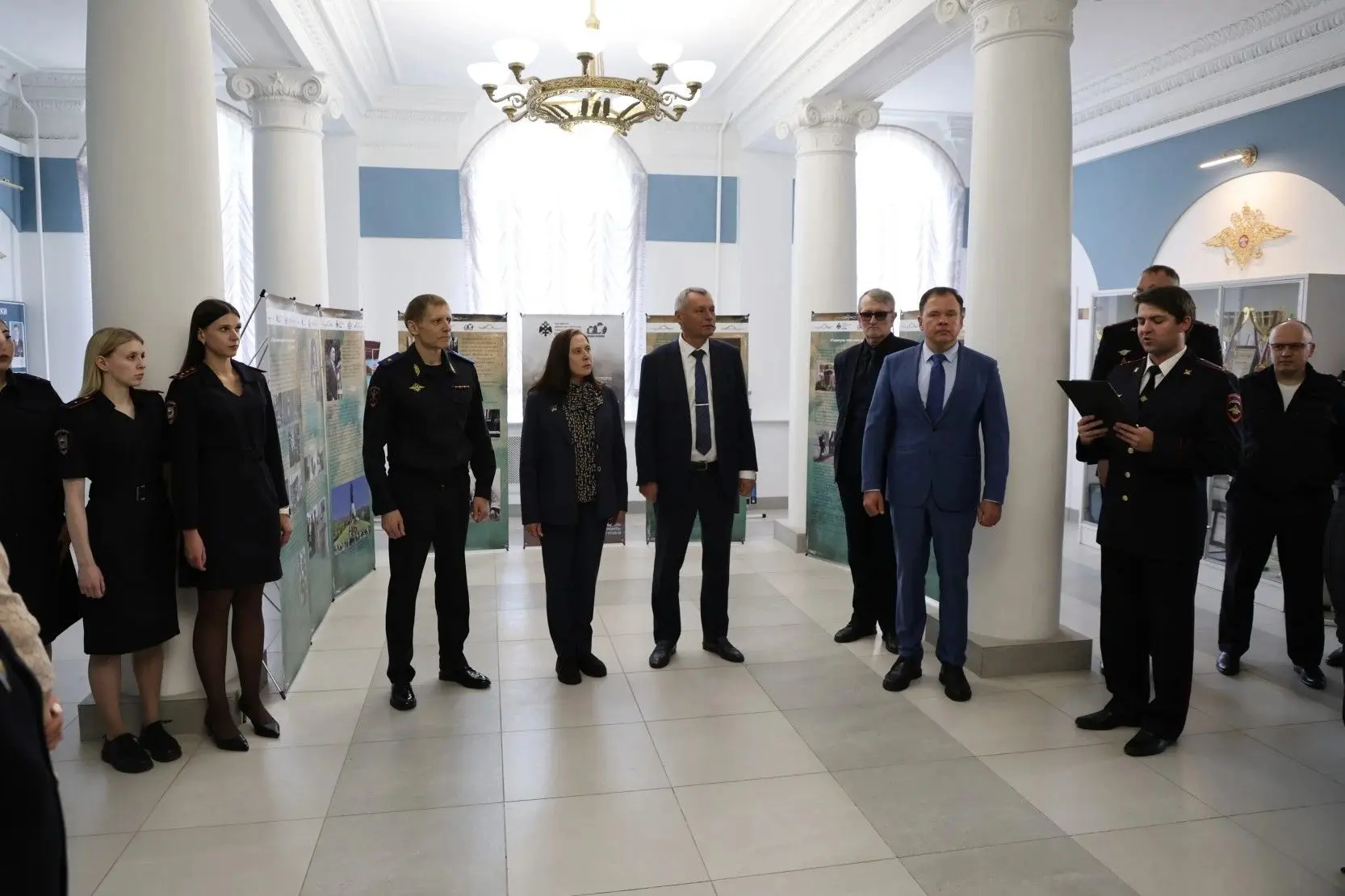9 октября в УМВД России по Тульской области состоялось открытие совместной выставки Муз...