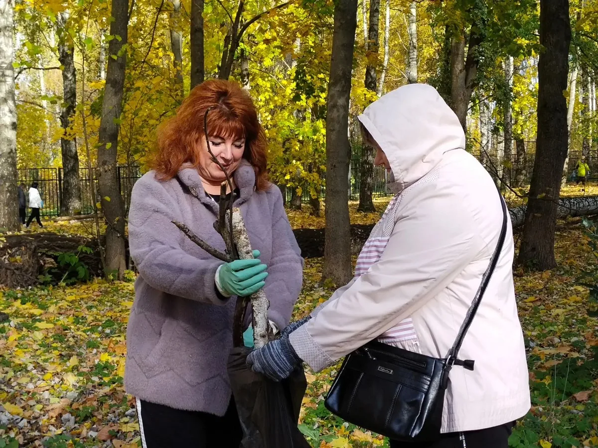 📸 Веневцы вышли на субботник​