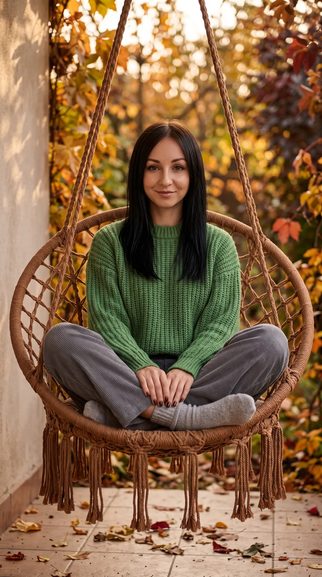 🍁 Тёплая осень, уютное кресло и тот самый кадр, в котором хочется задержаться.