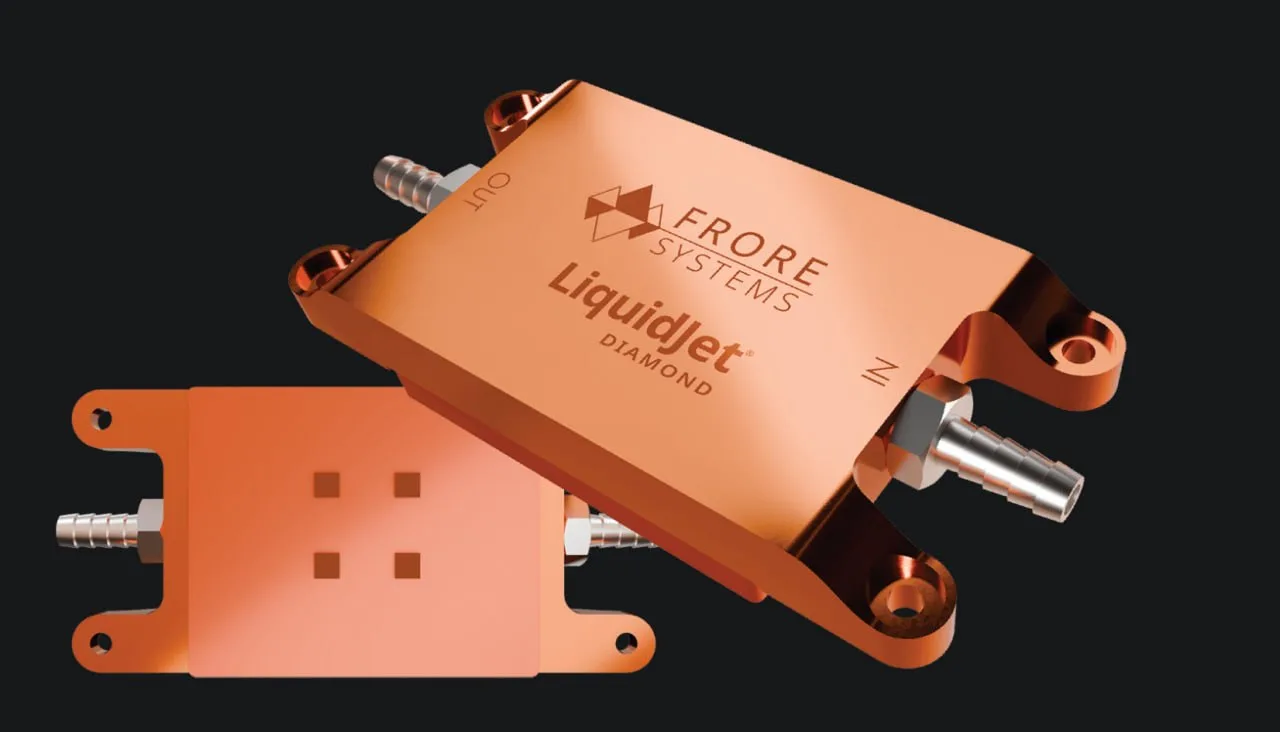 Компания Frore Systems представила LiquidJet Diamond — систему жидкостного охлаждения д...