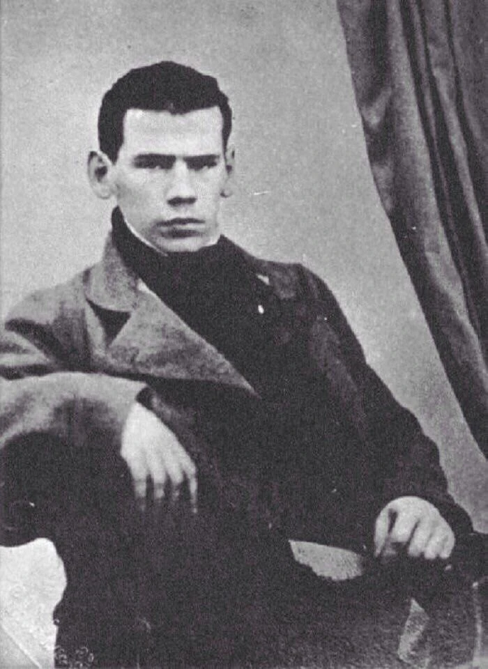 Молодой Лев Толстой, 1848 год
