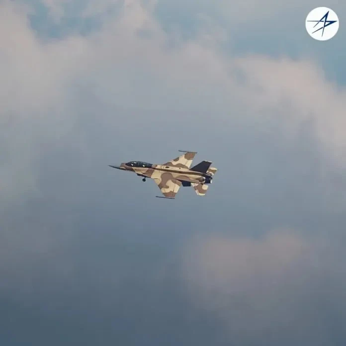 Первый марокканский F-16 Block 72 совершил испытательный полет в США