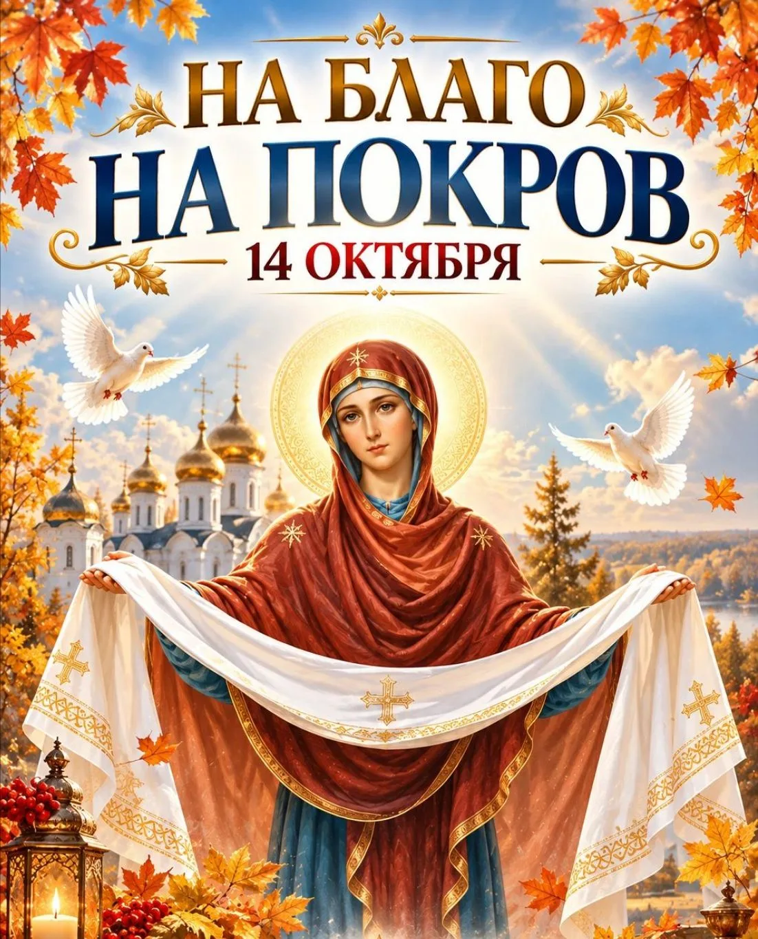 НА БЛАГО НА ПОКРОВ (14 ОКТЯБРЯ)🍂🙏🏻🕊️