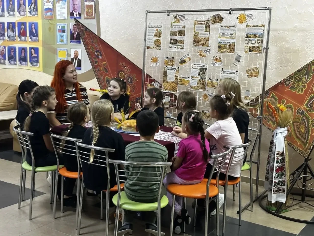 Ко Всемирному дню хлеба в клубе народного творчества «Ладушка» ЦКР Головчино прошло тем...