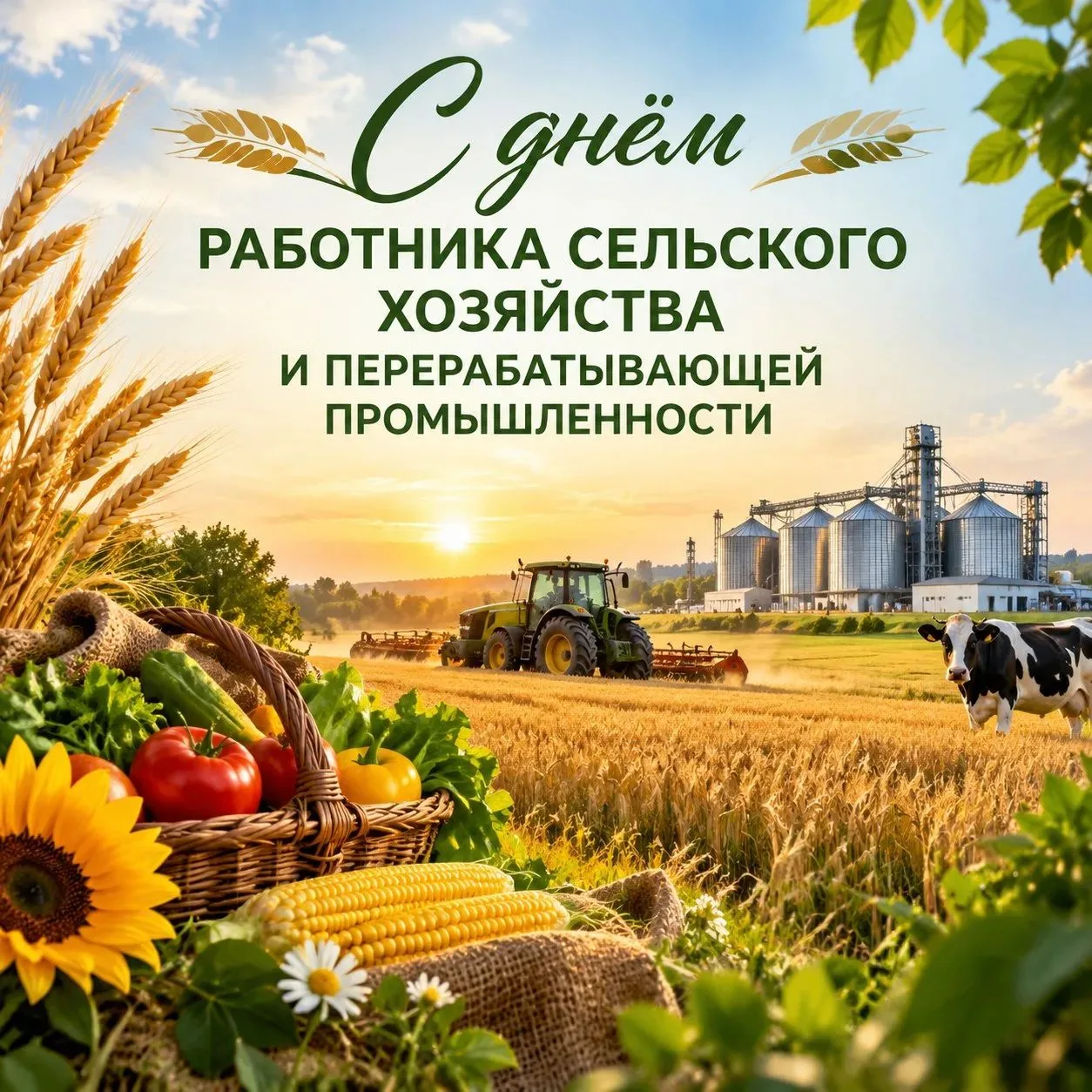 Уважаемые работники сельского хозяйства и перерабатывающей промышленности, дорогие вете...