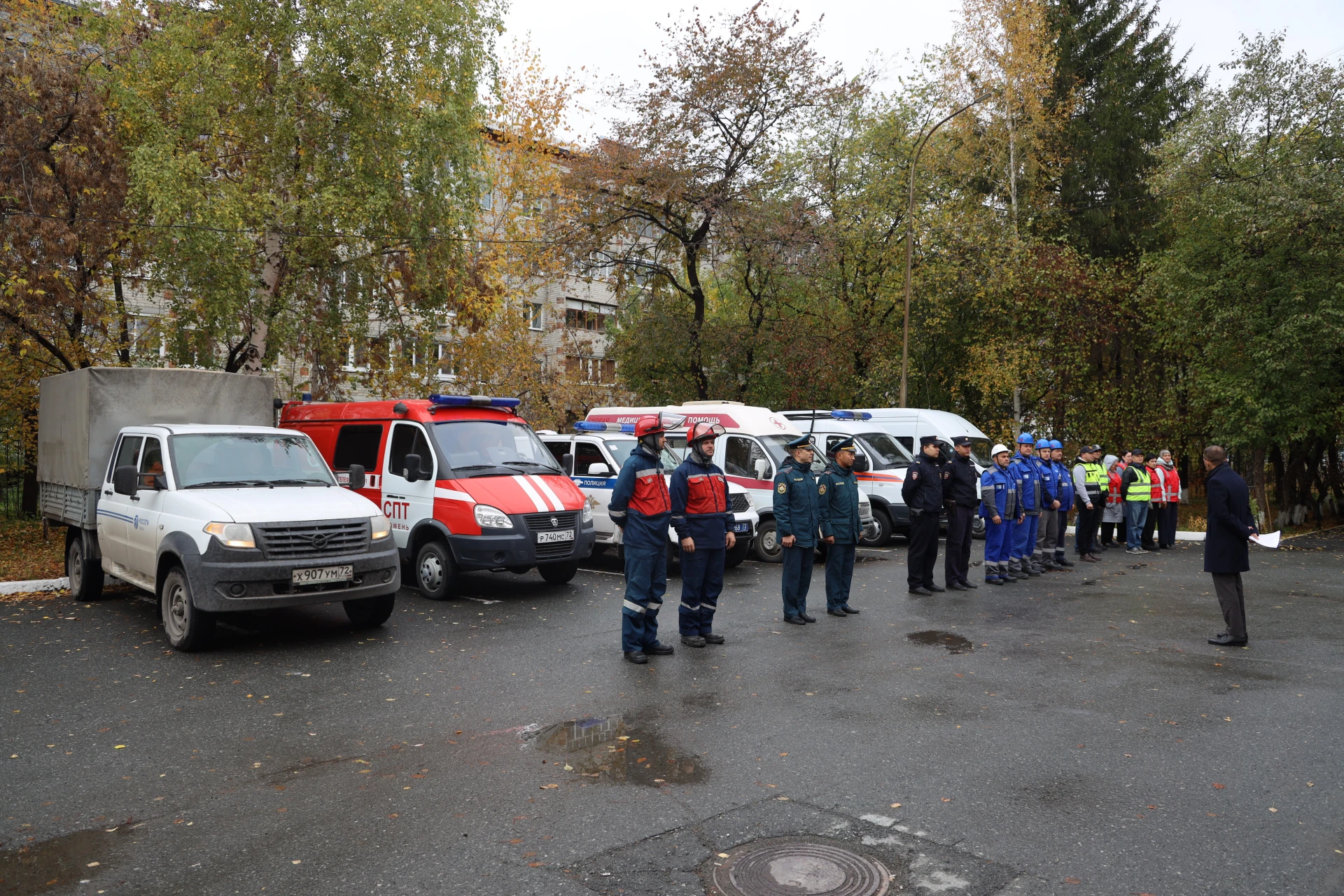 В Тюменском округе проверяют силы и средства гражданской обороны