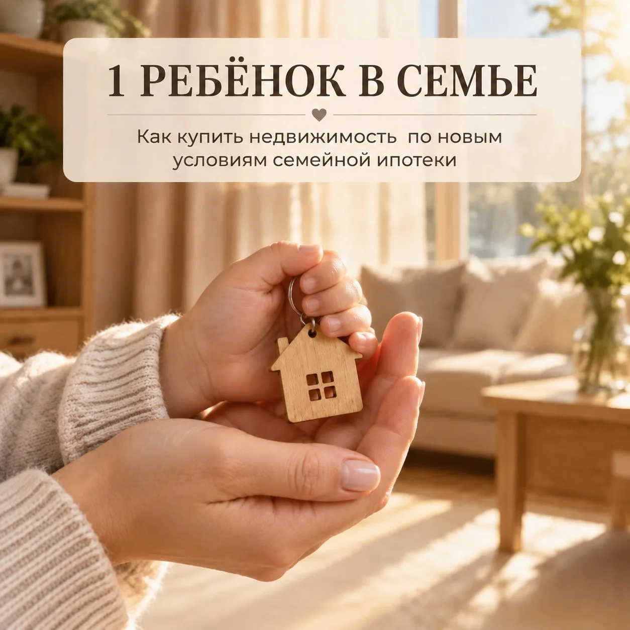 ПОСТ 2. Семьи с 1 ребёнком: неужели Семейная ипотека стала почти недоступной? 👶
