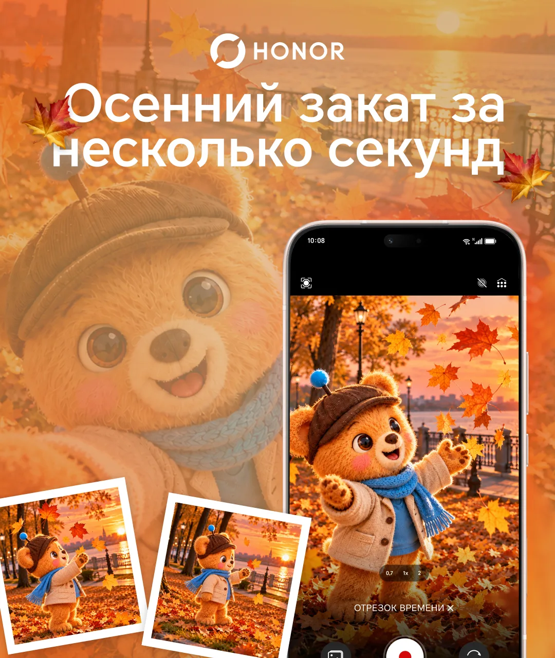 🍂Осенний закат за несколько секунд🍂