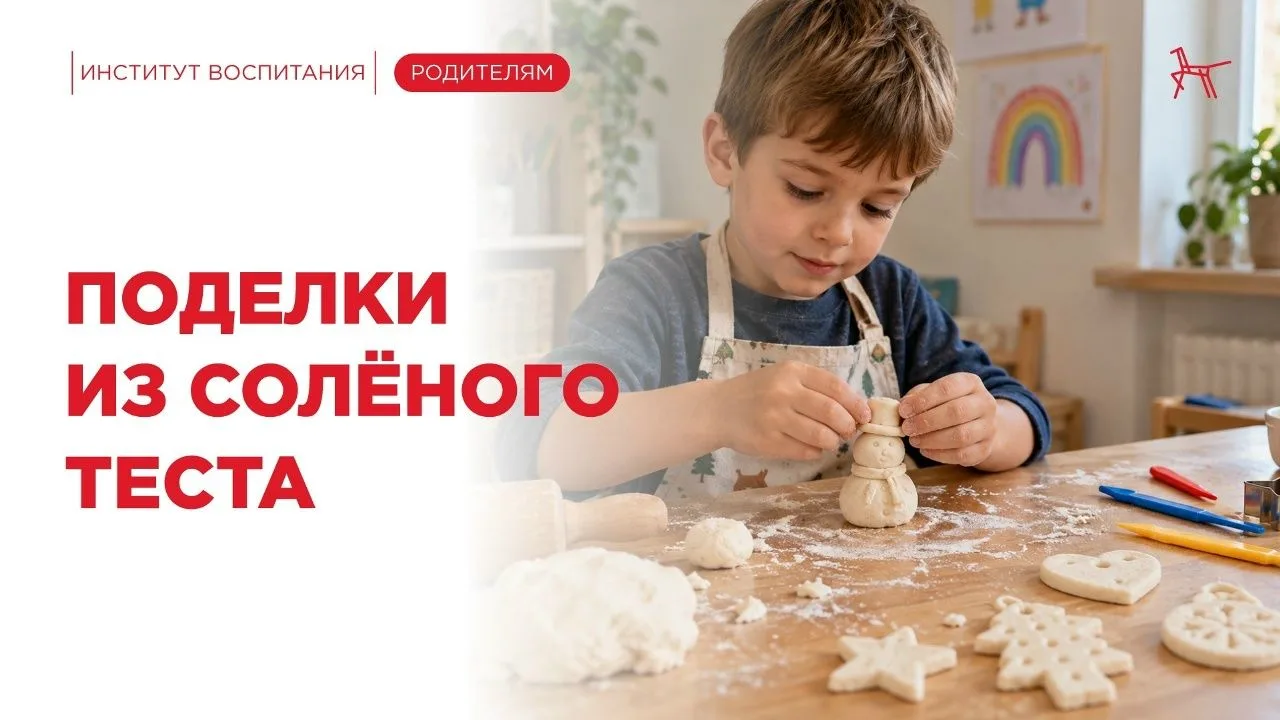✨Развиваем мелкую моторику с помощью солёного теста✨