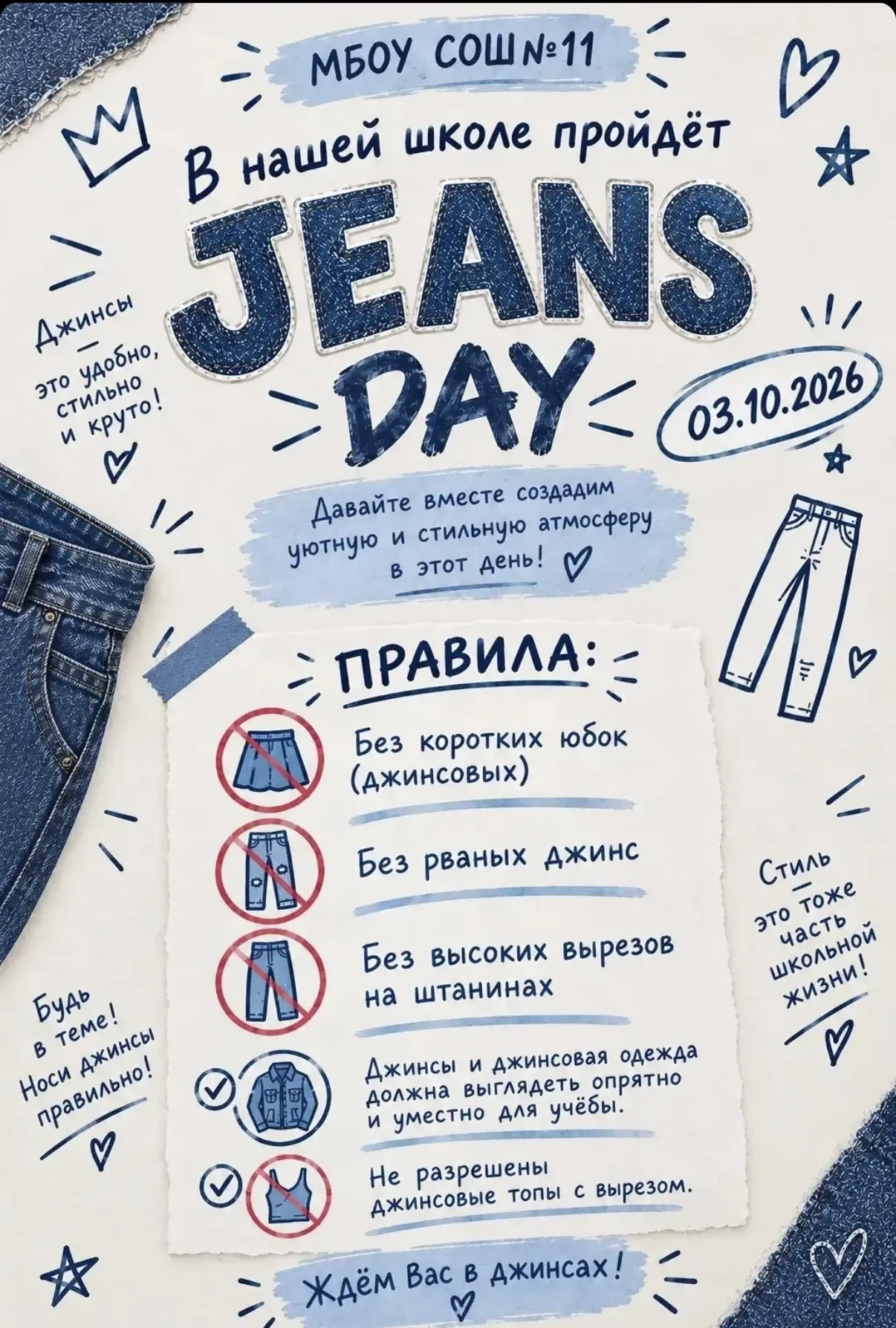 Правила: