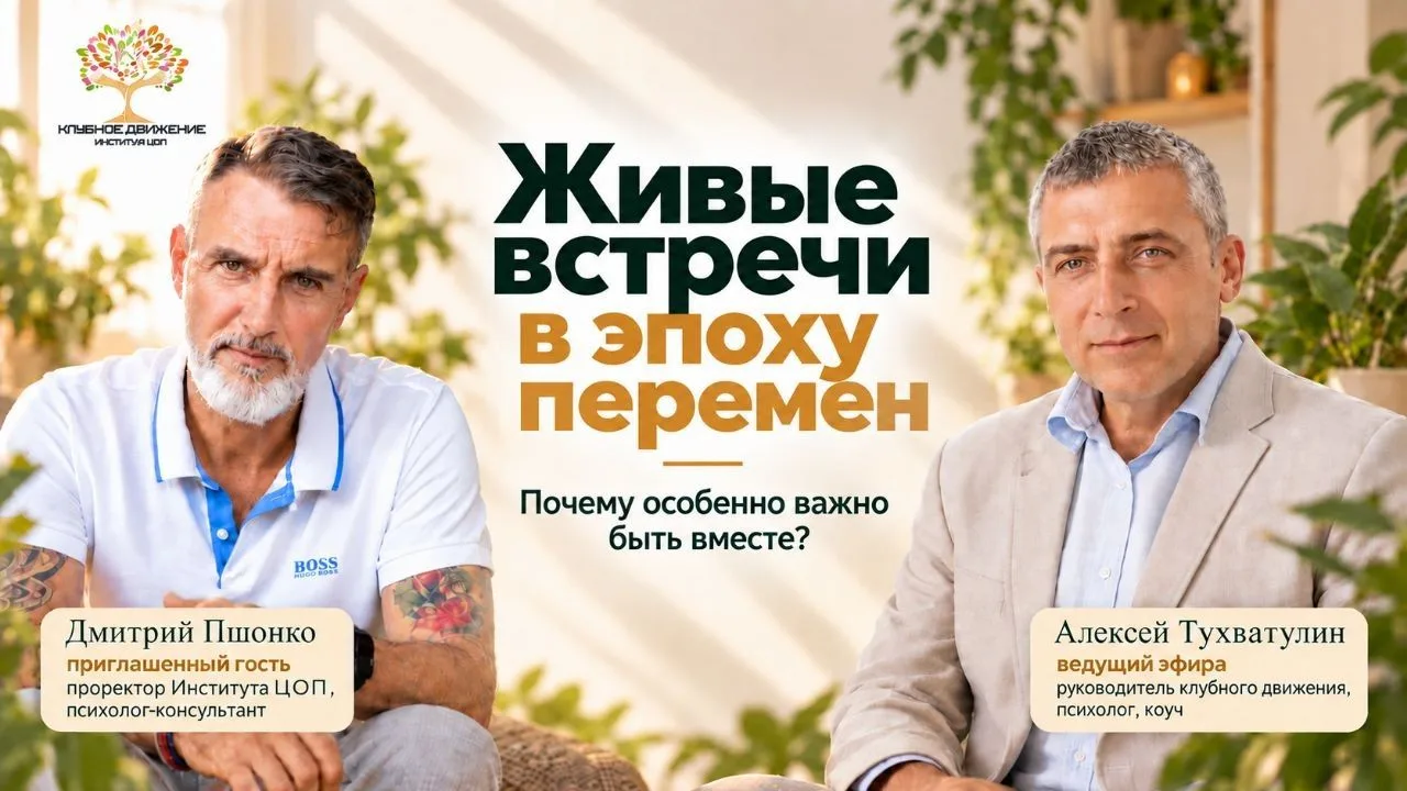 "Живые встречи в эпоху перемен," - так звучала тема нашего вчерашнего эфира 🙌🏻