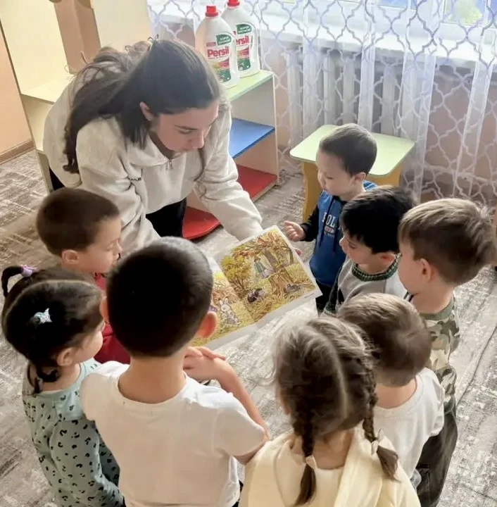 🍂 В детском саду № 10 ребята из средней группы отправились в увлекательное путешествие...
