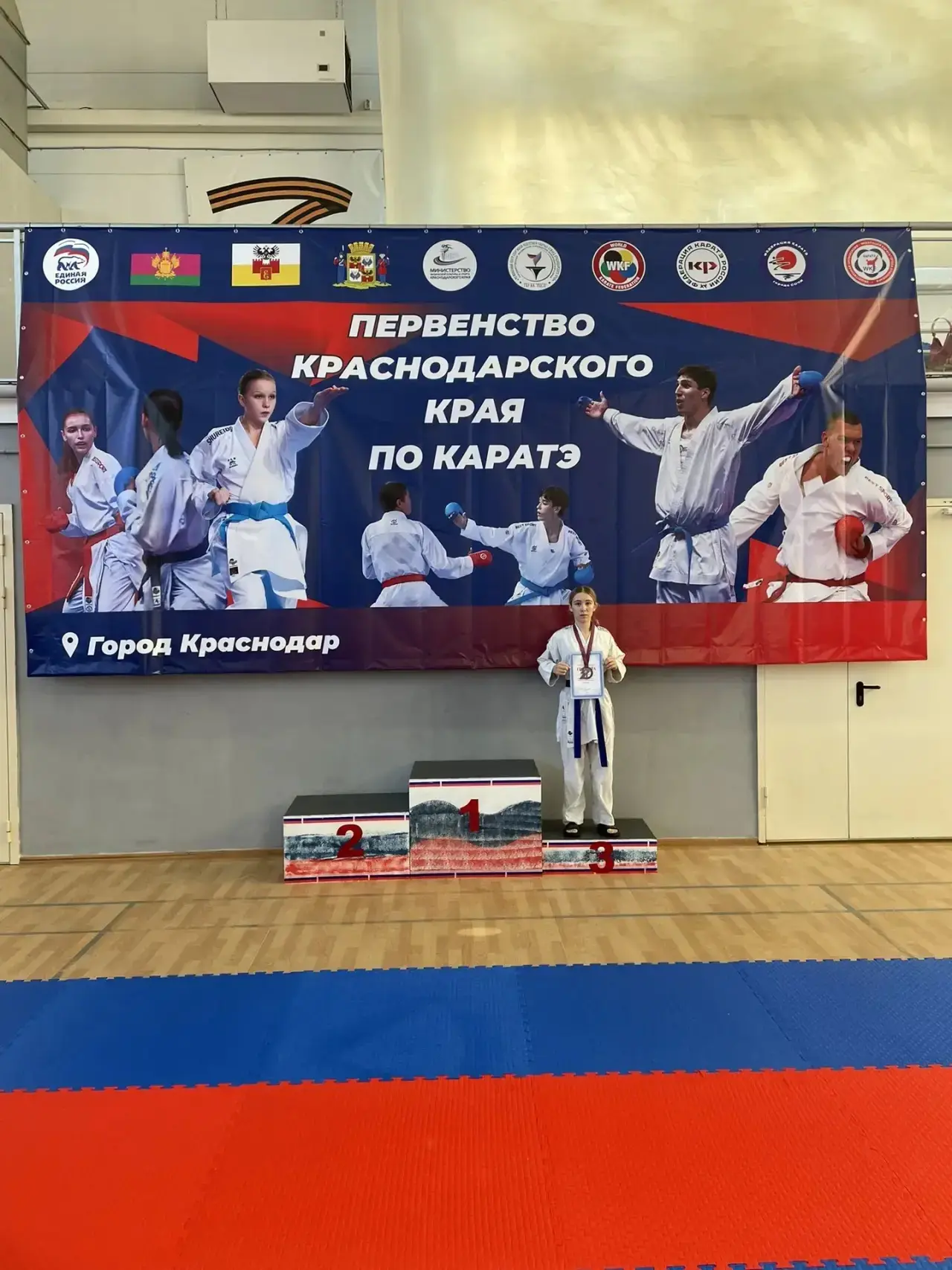 На прошедшем с 9 по 12 октября в г. Краснодаре первенстве Краснодарского края по каратэ...