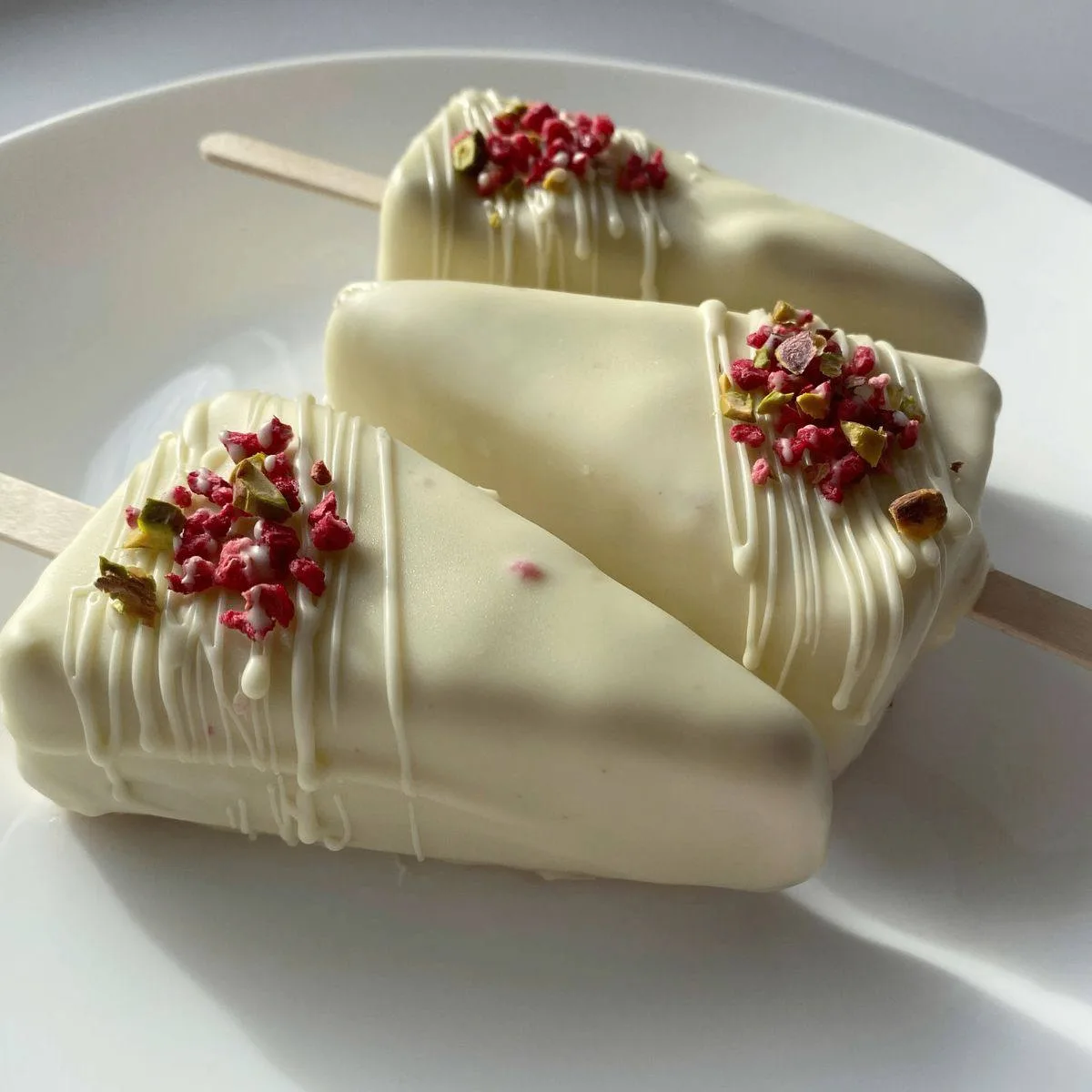Приготовление чизкейка на палочке 🍦