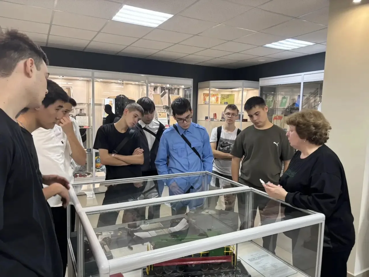 🔥Группа П-11 вместе с преподавателем Хамзиной О. Е. побывала в Музее трудовой и боевой...