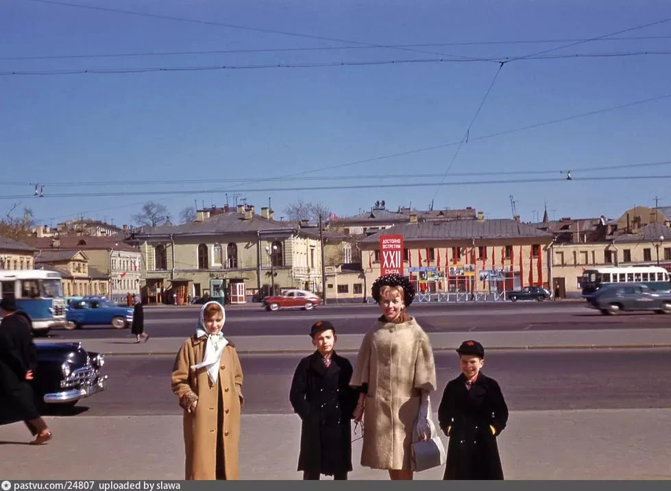 Кудринская площадь в 1960-х.