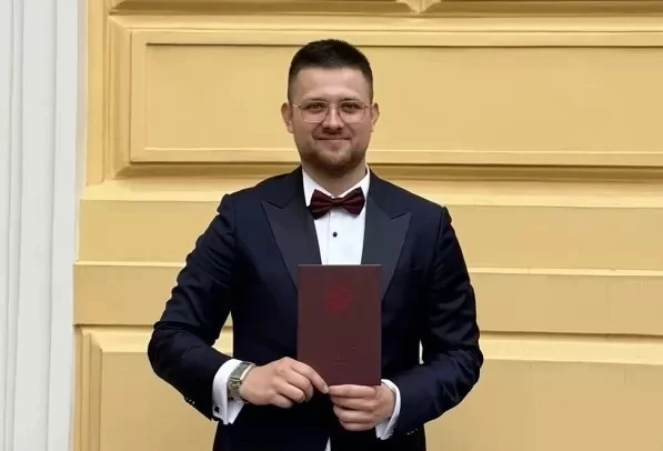 Выпускник СПбГАСУ стал стипендиатом Правительства Российской Федерации