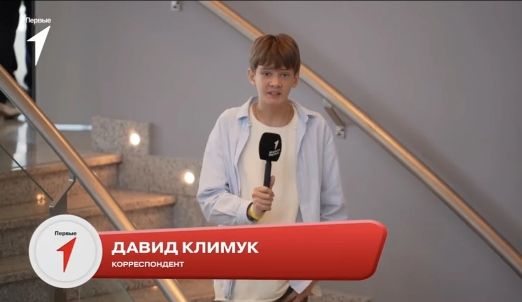 Поздравляем Давида с прекрасной работой в роли ведущего в выпуске "Новости Первых"!