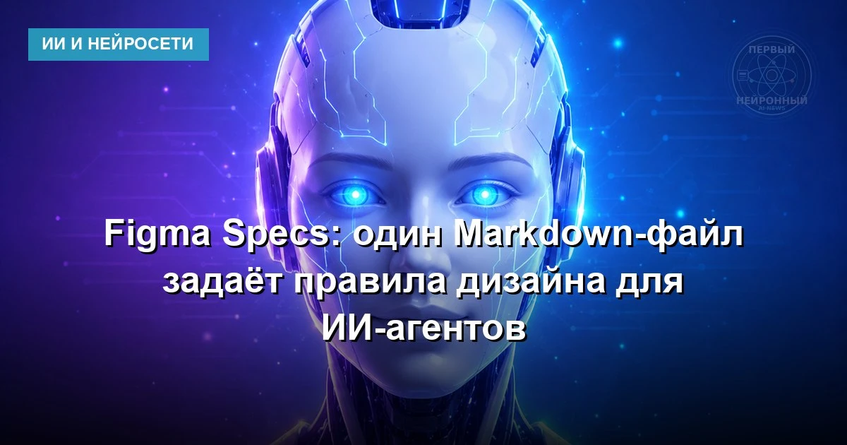 Figma представила редактор Figma Specs — Markdown-документ, описывающий дизайн-язык ком...