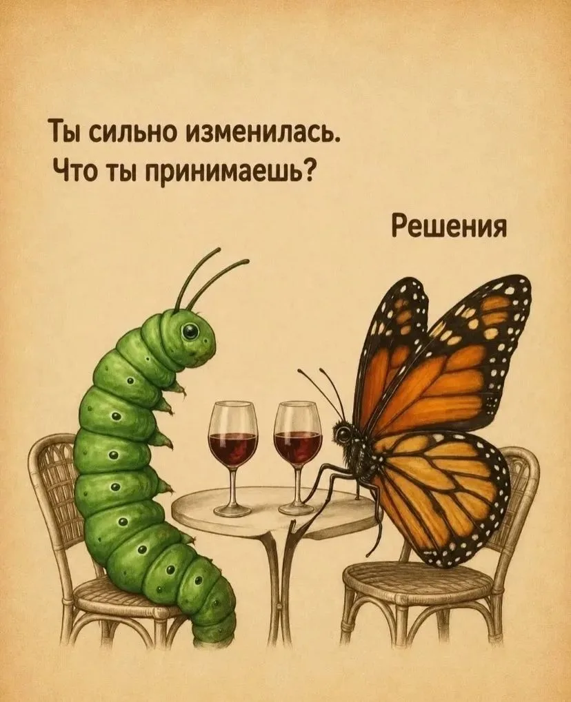Изменить себя можно только одним способом - решением.