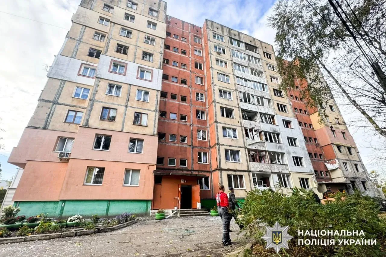 Ещё кадры последствий пролётов в Ровно