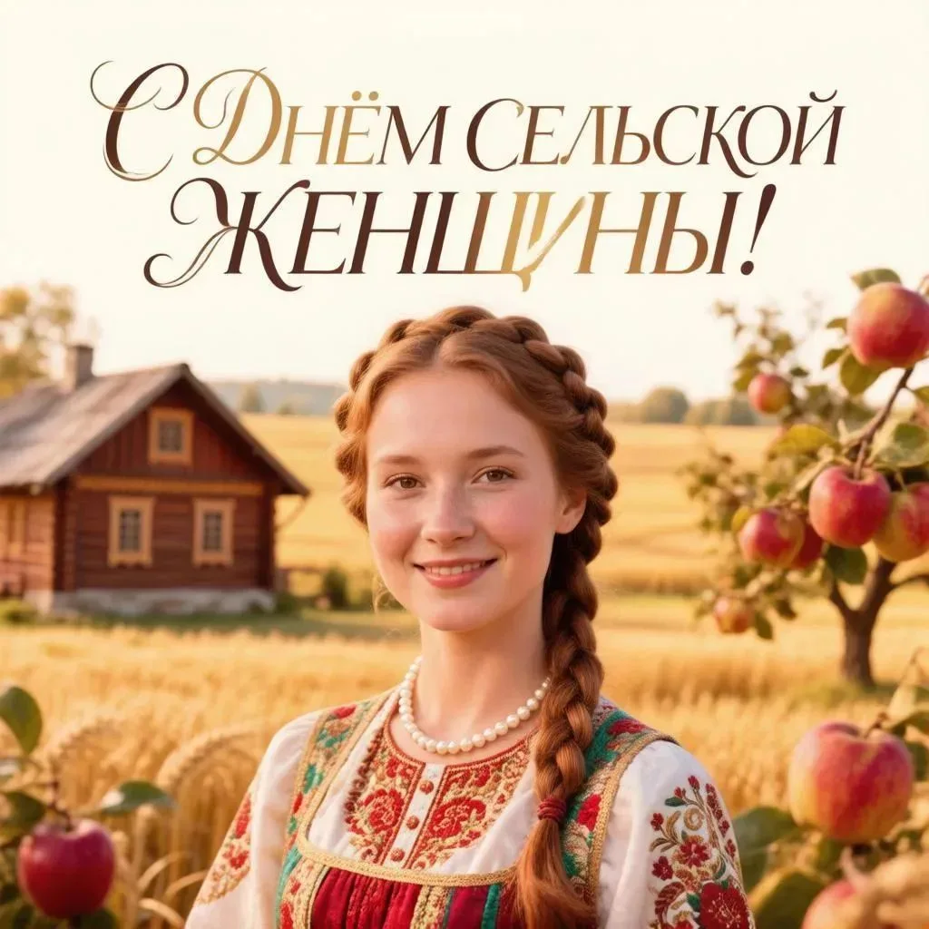 С Днём сельской женщины!