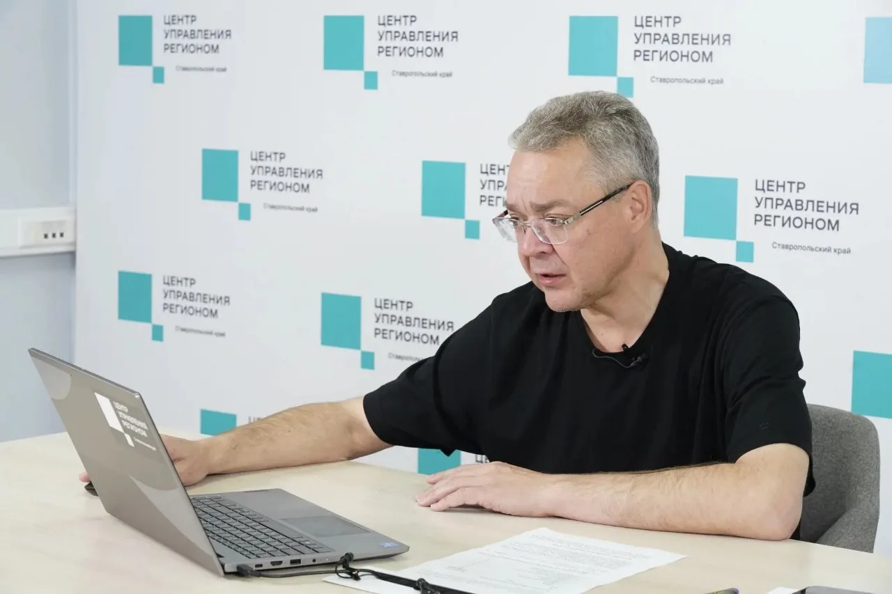 На прямую линию губернатора Ставропольского края Владимира Владимирова поступили обраще...