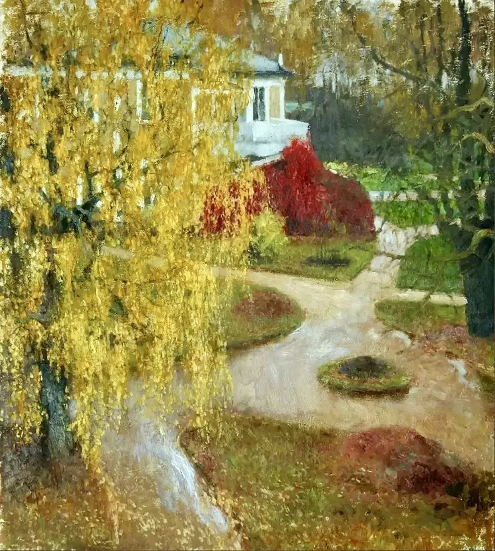Игорь Грабарь «Золотые листья» 1901 г.