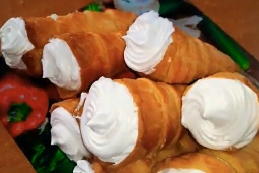 БЕЛКОВЫЙ ЗАВАРНОЙ КРЕМ ДЛЯ ТРУБОЧЕК