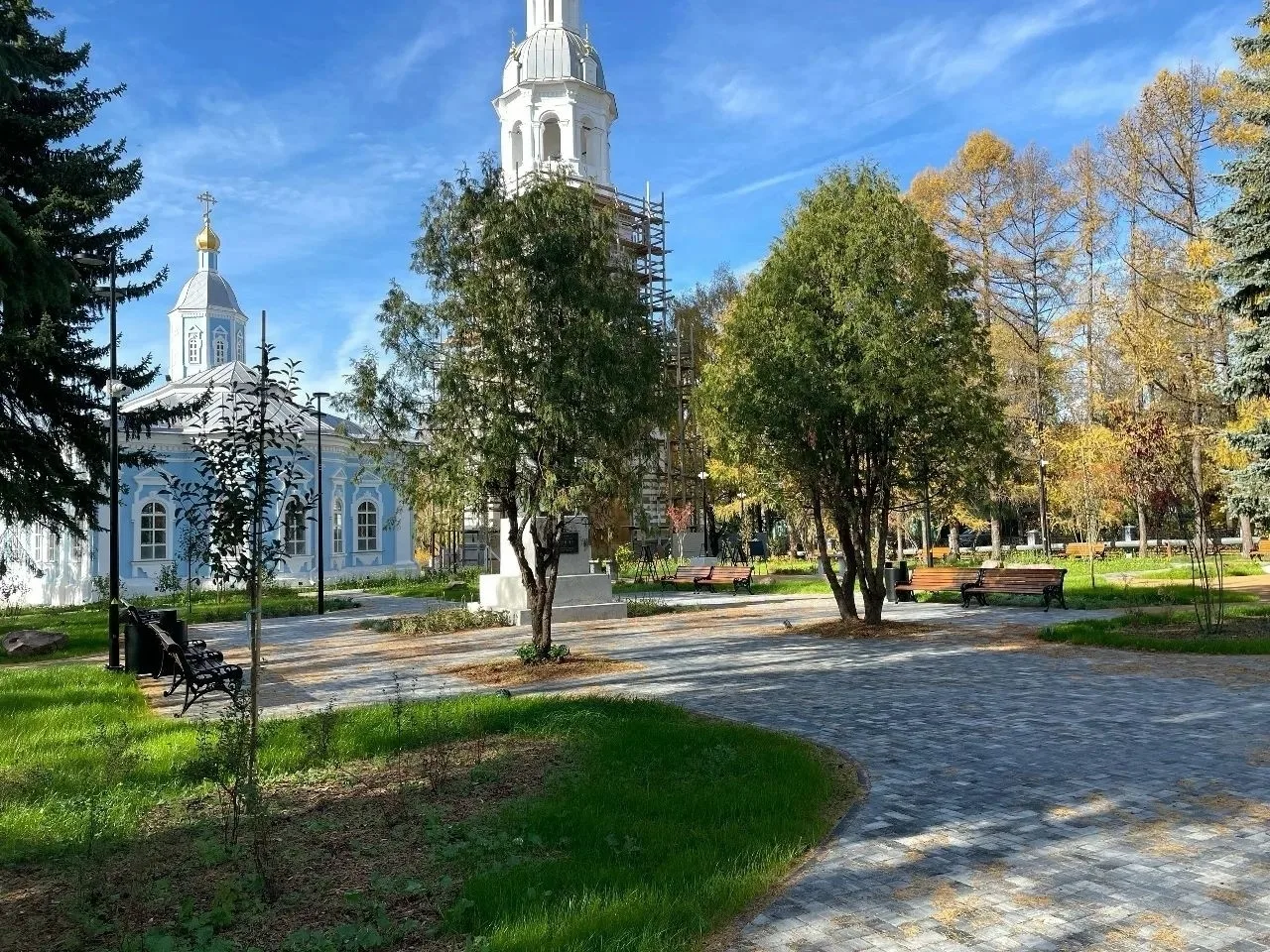 Благоустроенный сквер Ступина 😍
