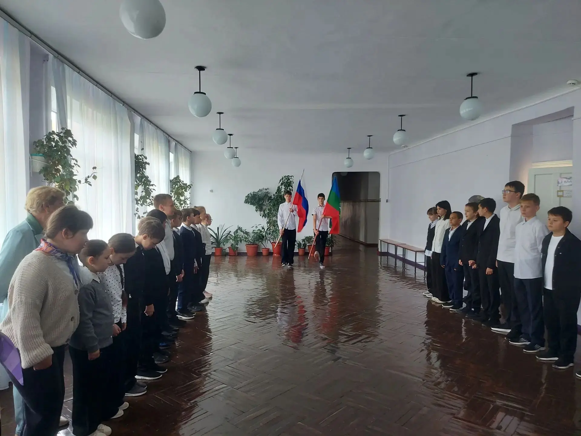 📅 12 октября в Урупской школе прошла торжественная линейка.