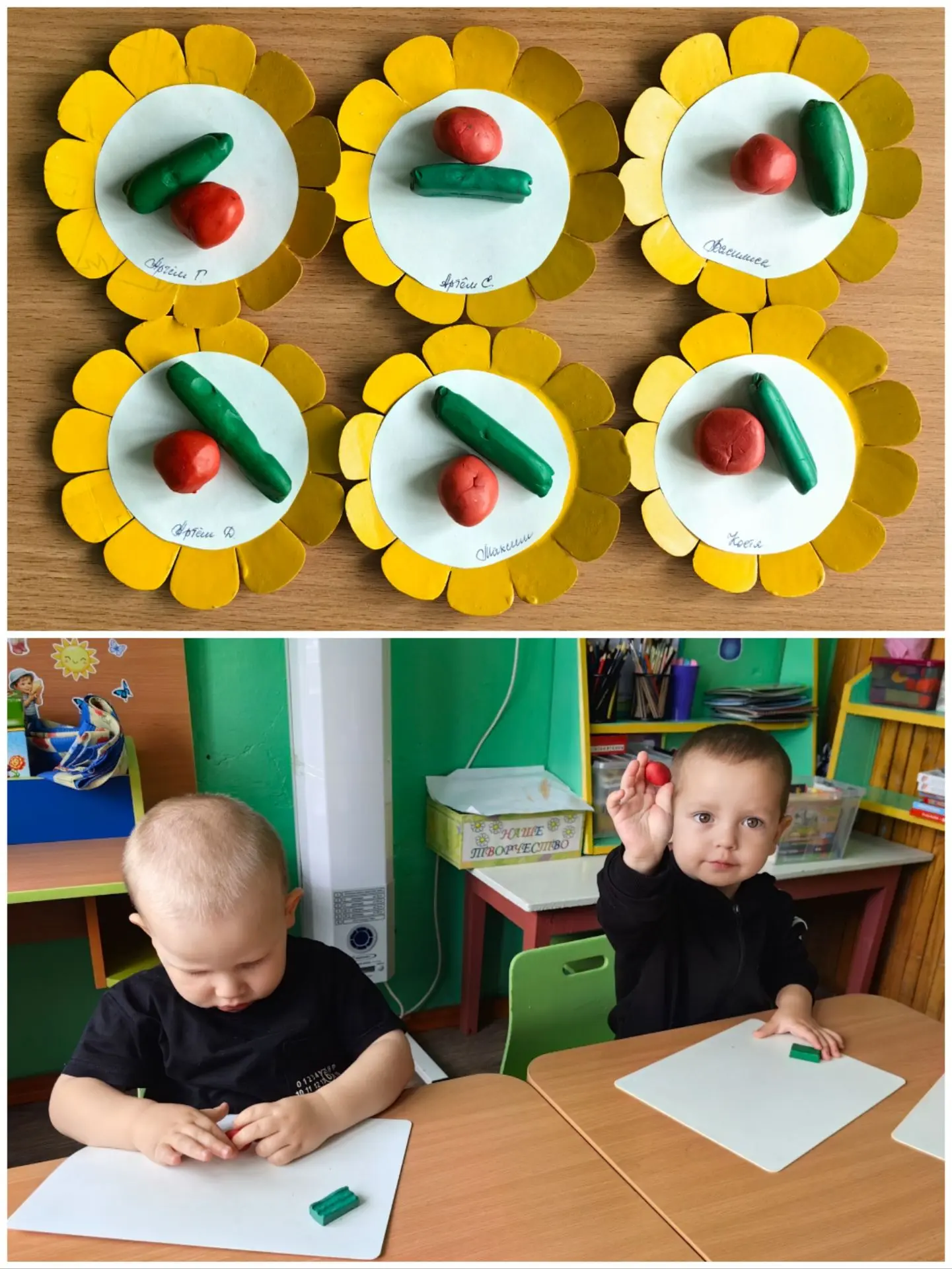 Наш первый урожай! 🍅🥒